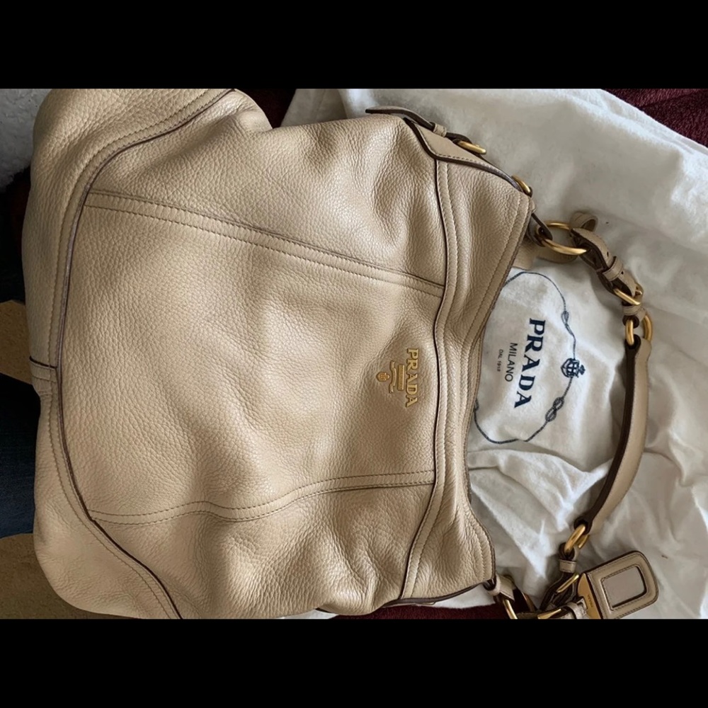 Authentic Prada leather bag